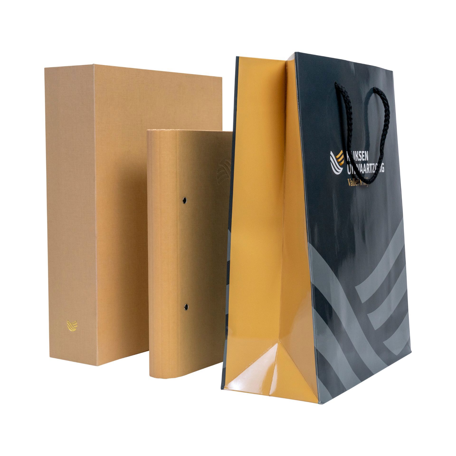 Rijksen mappen en tas